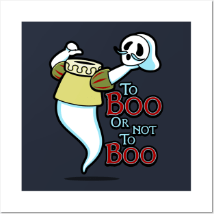 Funny Cute Victorian Shakespeare Ghost Funny Boo Retro Vintage Meme Posters and Art